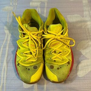 Nike Kyrie spongbob sneakers.